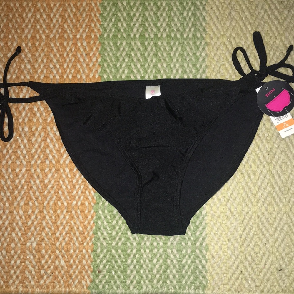 Black bikini bottom M 7/9 adjustable waist